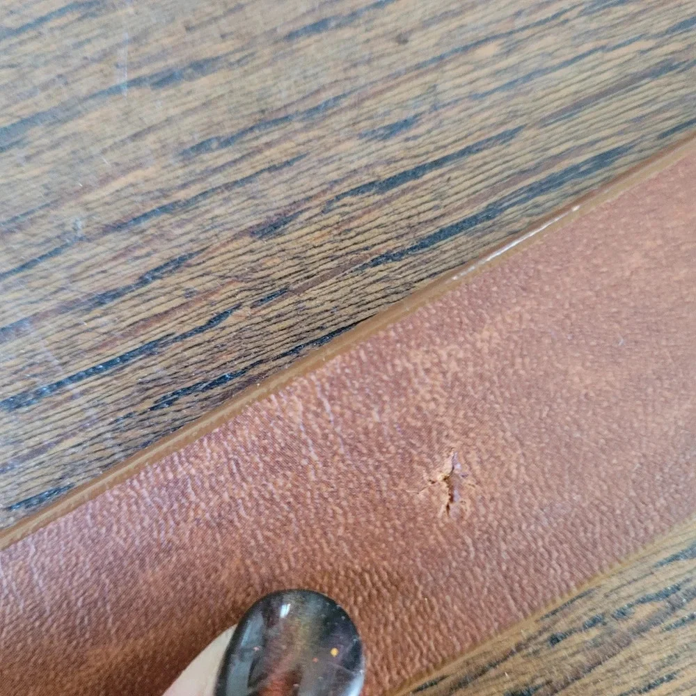 Levi's 501 Original Brown Leather Men's 43 Inch Belt